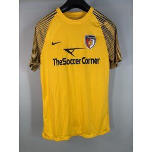Nike Dri-Fit Dallas Texans Soccer Shirt Mens Medium M Yellow Nike Premier Club